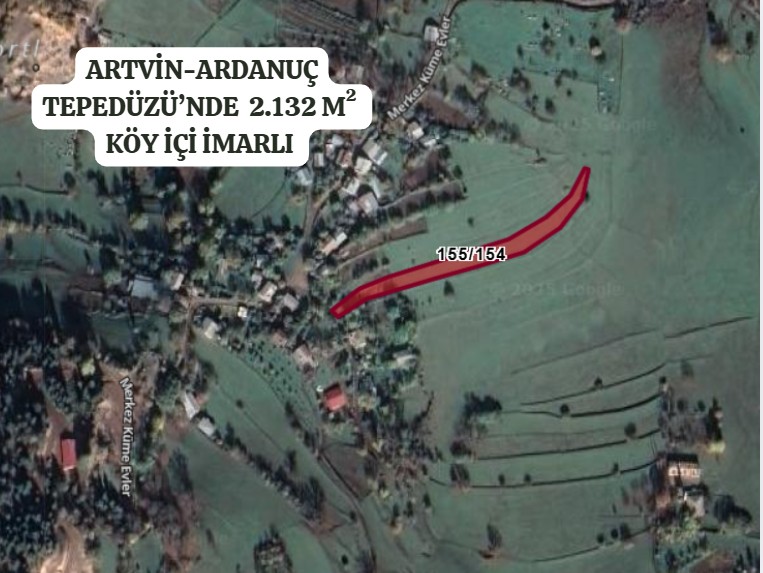ARTVİN ARDANUÇ TEPEDÜZÜ  KÖYÜ’NDE 2.132 M² KÖY İÇİ İMARLI ARSA SATILIKTIR - ARTVİN ARDANUÇ fotoğraf 3